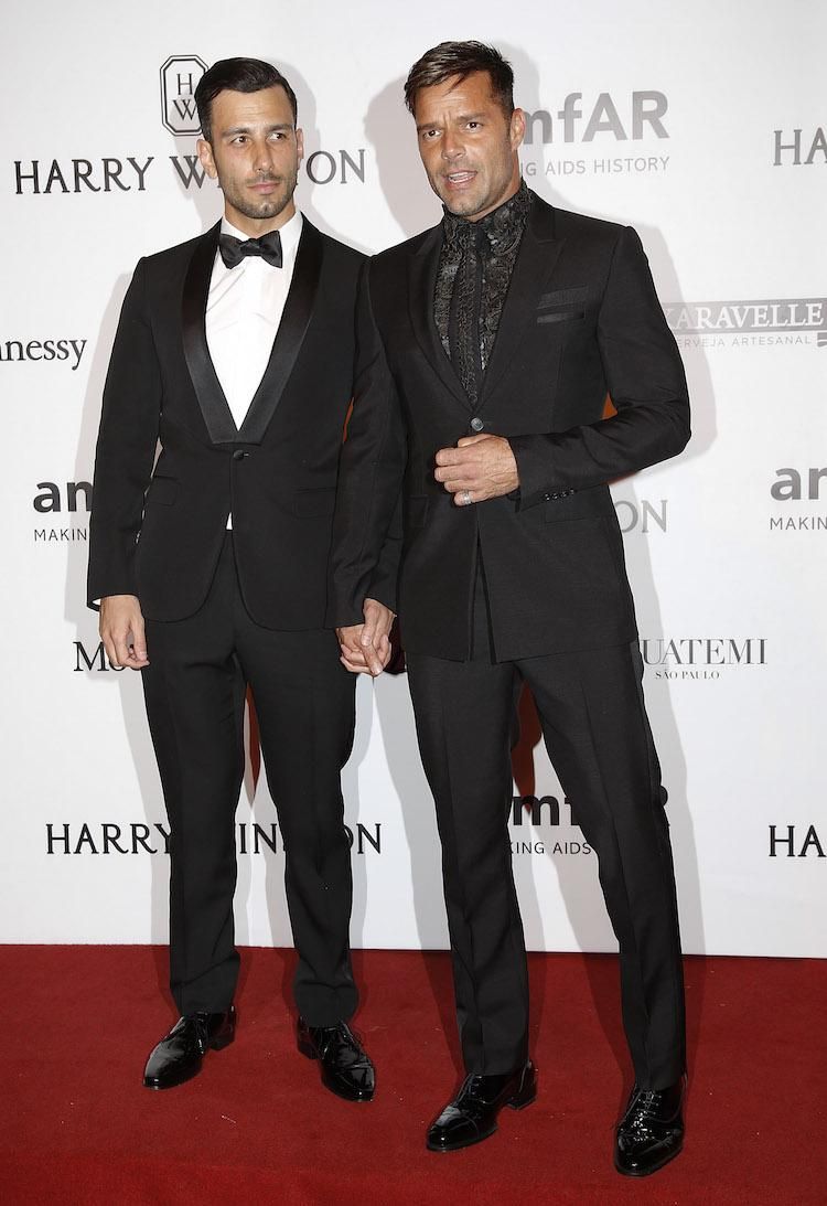 Ricky Martin Walks Red Carpet with New Boyfriend