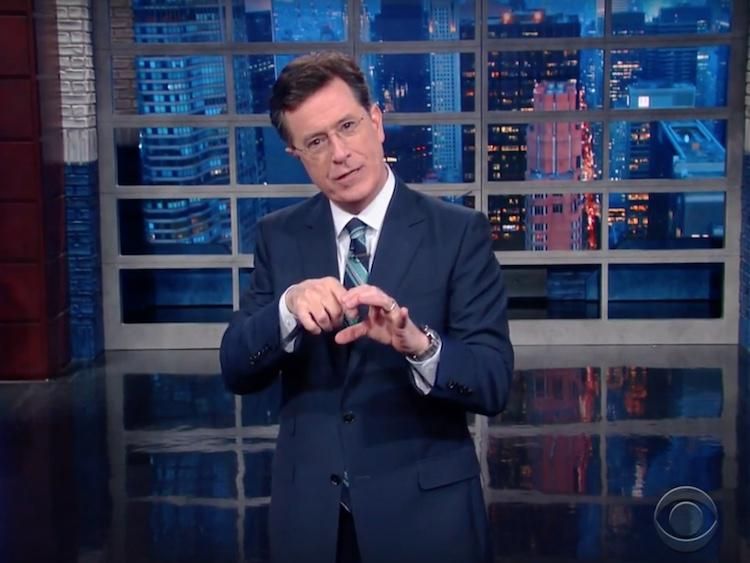 Who S Stephen Colbert Willing To Share The Restroom With