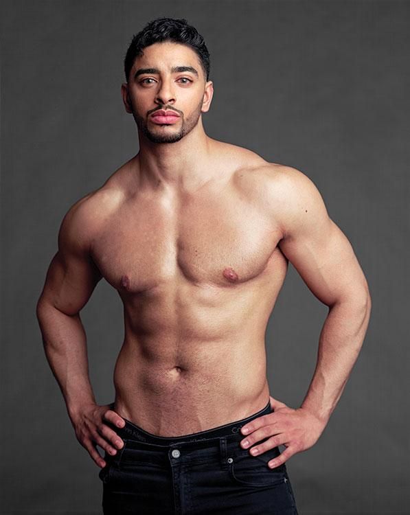 Laith Ashley De La Cruz, Model.