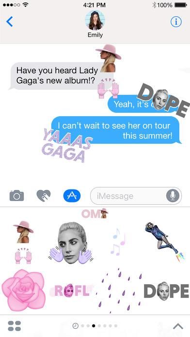 Ooh La La Lady Gaga Just Released Her Own Emoji Pack