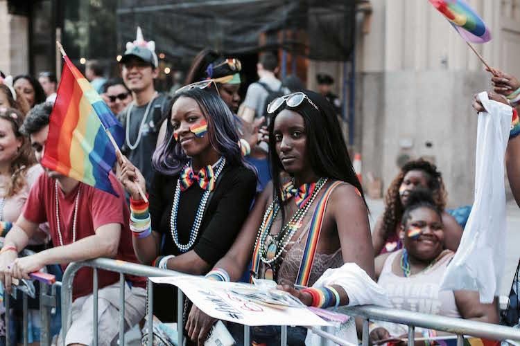 Riding Alexander Wang's 'Protect Your Wang' Pride Float