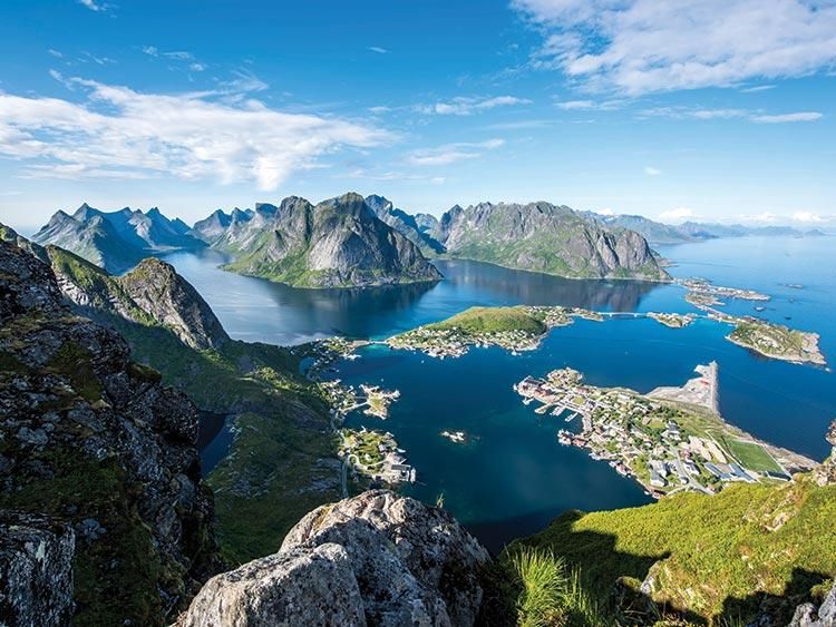 From A To A Discover The Mountains Bays Of Norway