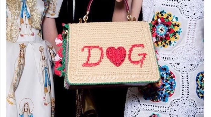 dolce and gabbana purse made in china