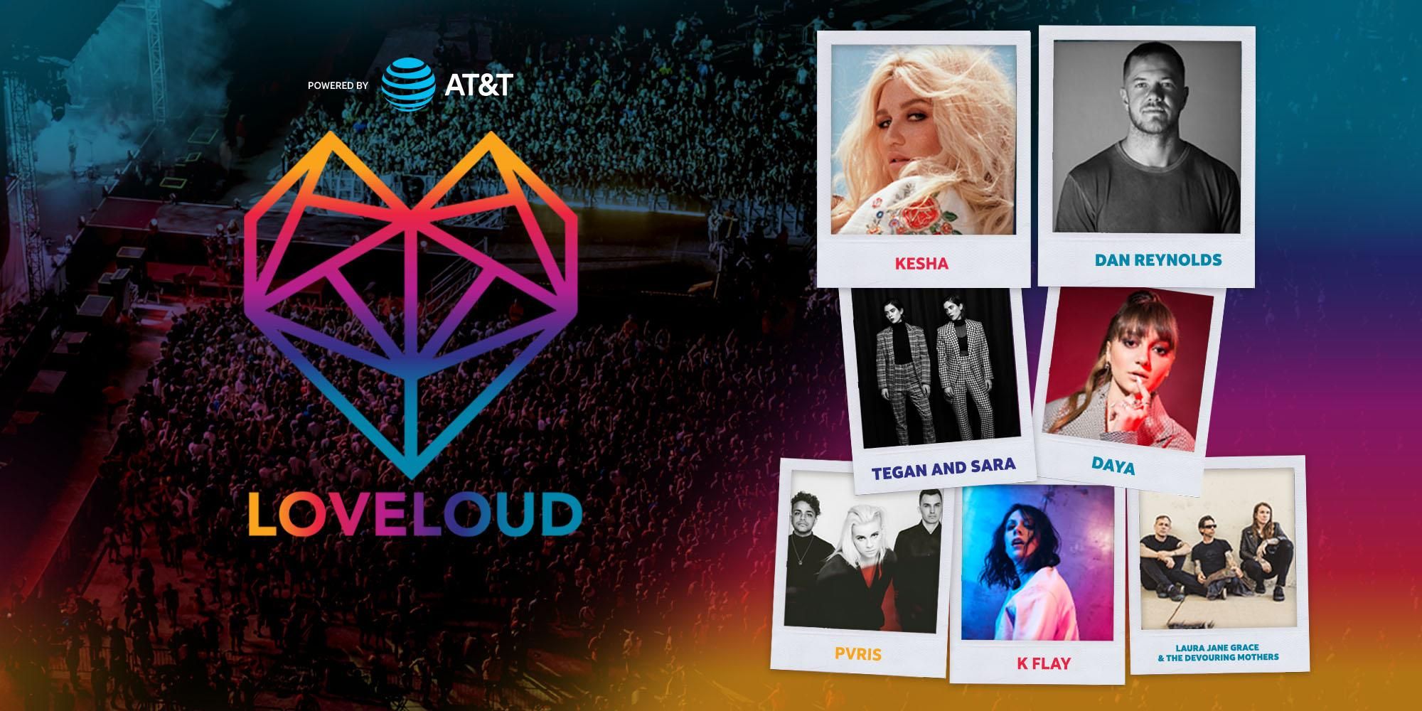 You Won’t Believe the Line-Up for LOVELOUD Festival Powered by AT&T