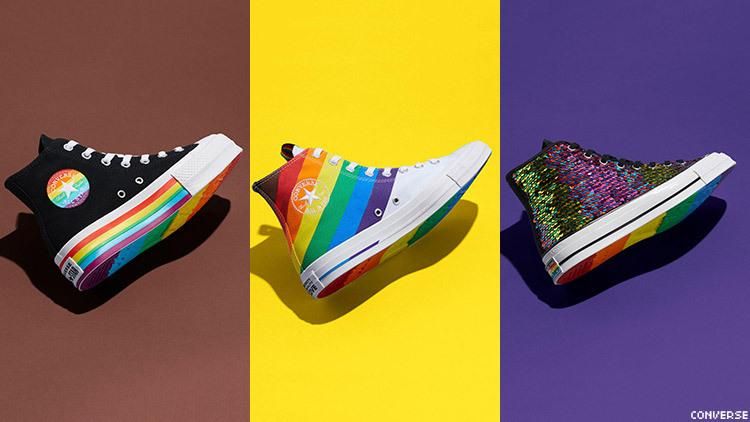 converse gay pride sneakers