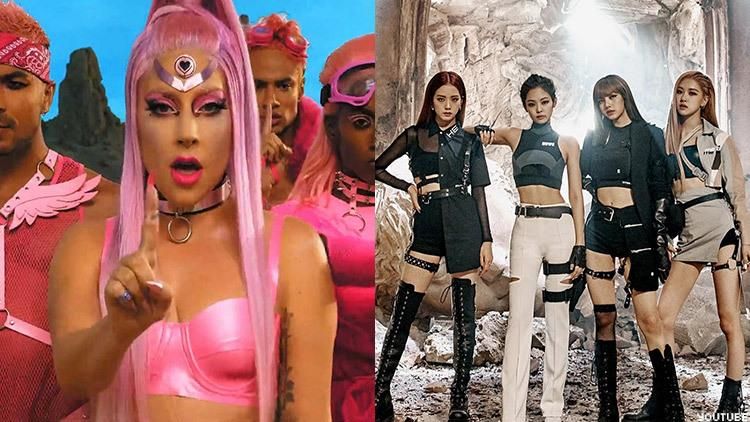 Listen To Lady Gaga S Sugary Sour Candy Track With Blackpink