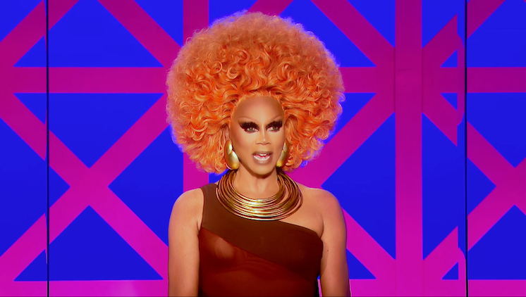 RuPaul in Drag Race UK season 2 finale.