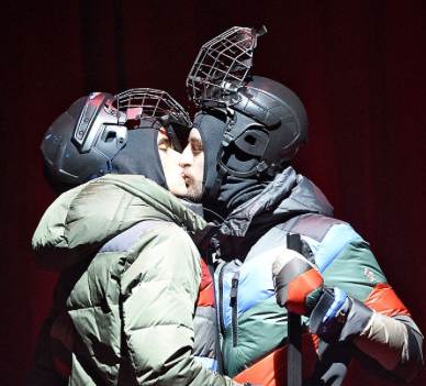 Male Models Make Out at Moncler Grenoble's Kiss-In