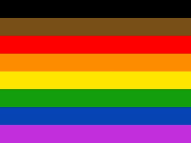 new black gay pride flag