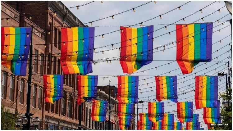 heber city utsh flies gay pride flags