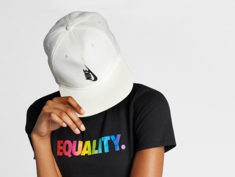 nike equality shirt rainbow