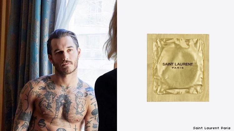 how much are saint laurent condoms