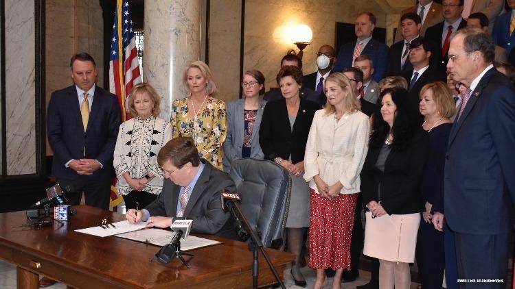 Lawsuits expected after Republican Governor Tate Reeves signed the transphobic Mississippi Fairness Act which effectively bans trans women and girls from playing school sports.